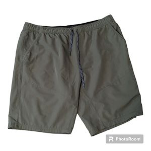 Gerry Olive Green Pull-on Trail Hiking, Sports, Athletic Shorts. Men's XXL*